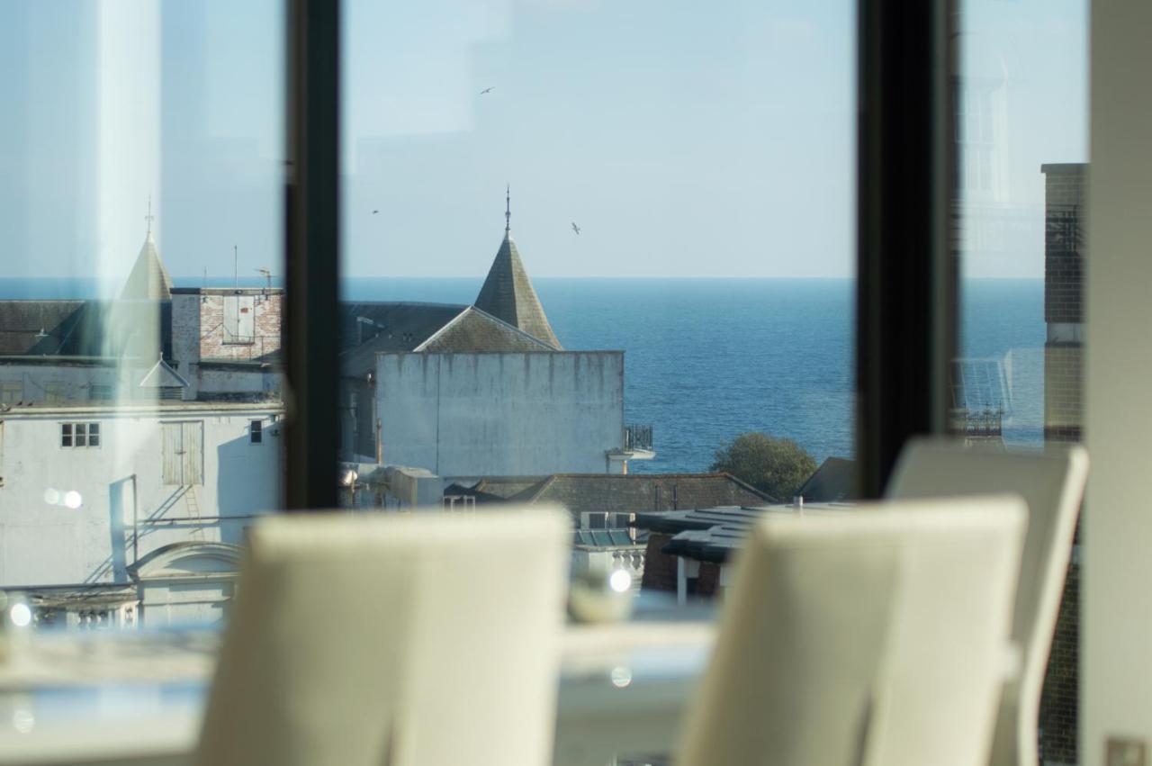 * Panoramic Penthouse With Sea & City Views Bournemouth Eksteriør bilde
